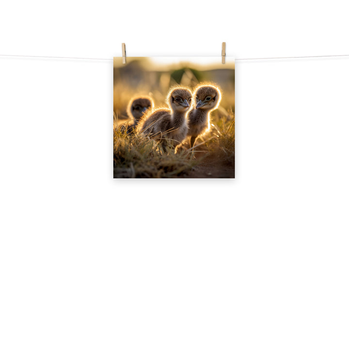 Chick Photo paper poster - PosterfyAI.com
