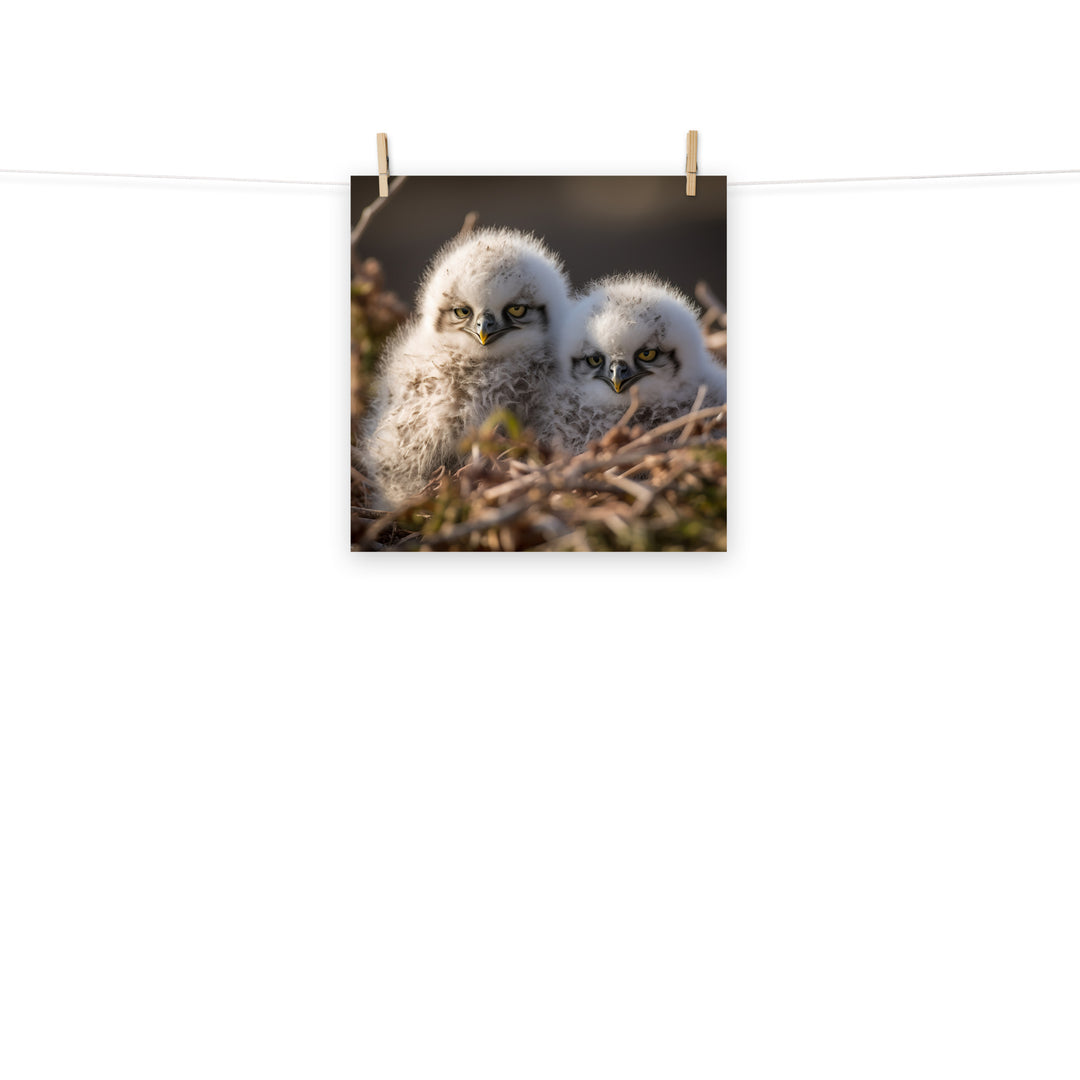 Owl Photo paper poster - PosterfyAI.com