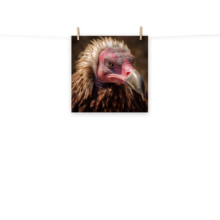 Vulture Photo paper poster - PosterfyAI.com