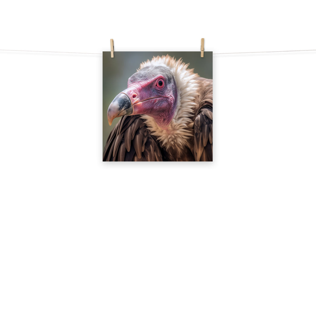 Vulture Photo paper poster - PosterfyAI.com