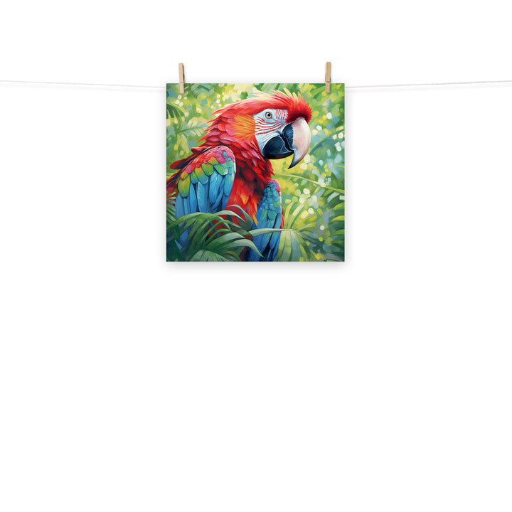 Macaw Photo paper poster - PosterfyAI.com