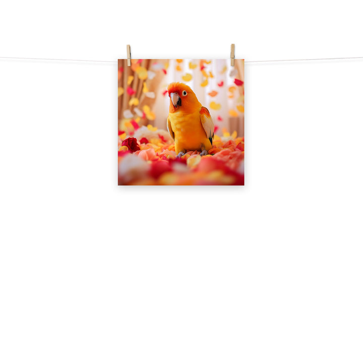 Lovebird Photo paper poster - PosterfyAI.com