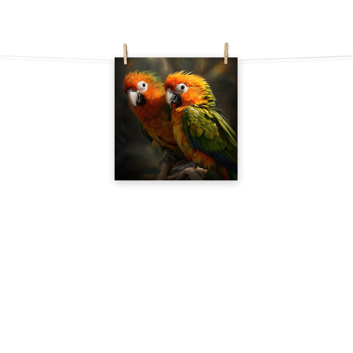 Conures Photo paper poster - PosterfyAI.com