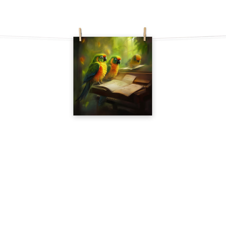 Conures Photo paper poster - PosterfyAI.com