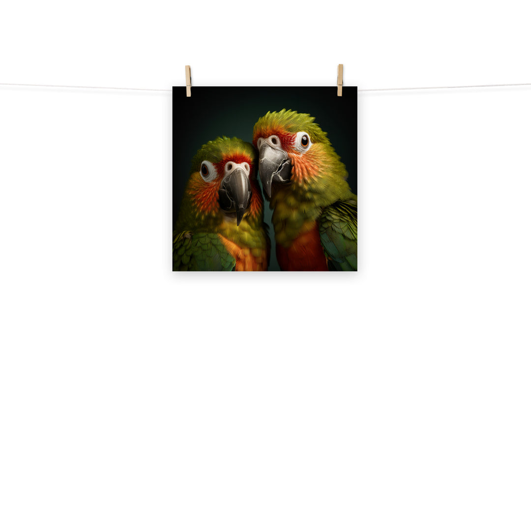 Conures Photo paper poster - PosterfyAI.com