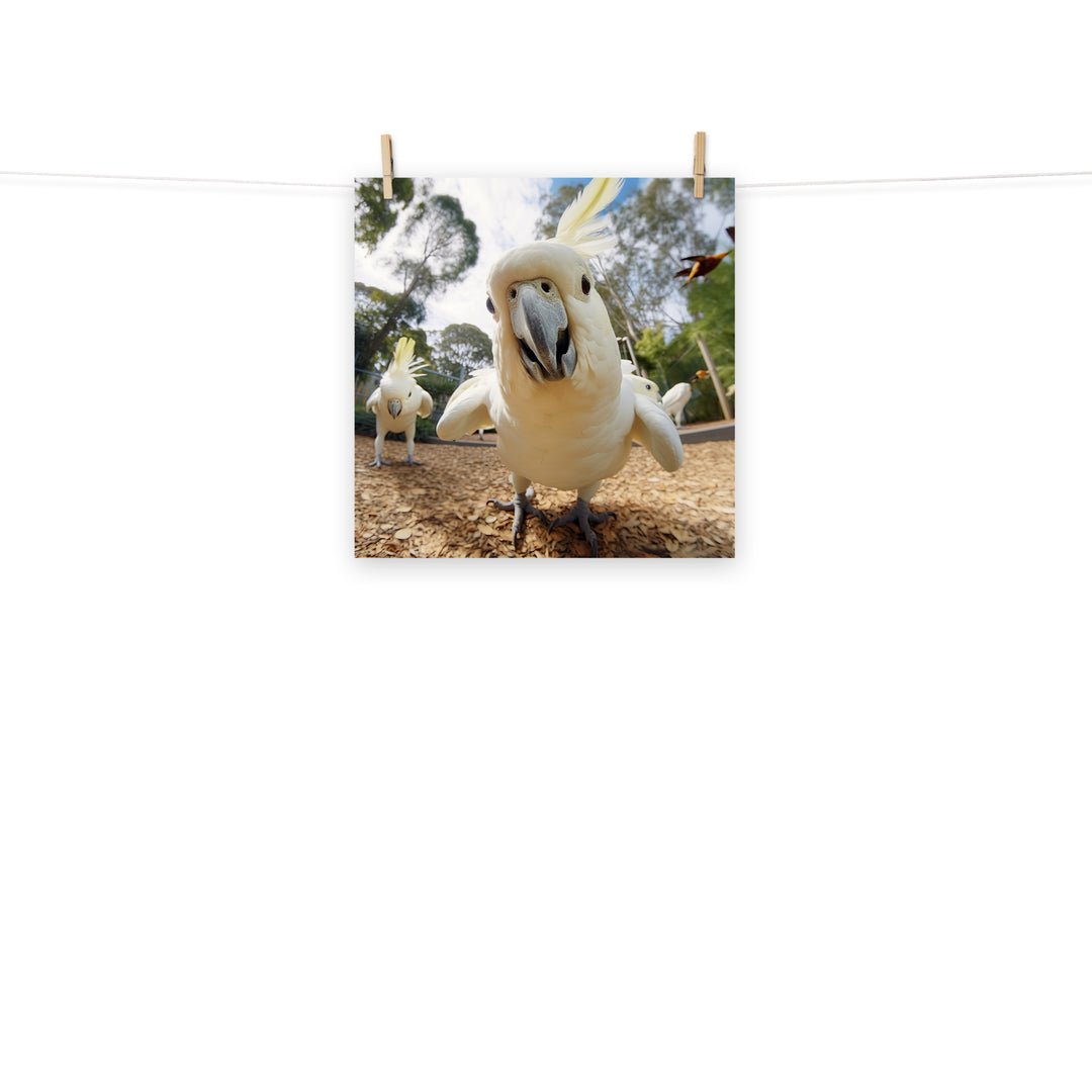 Cockatoo Photo paper poster - PosterfyAI.com