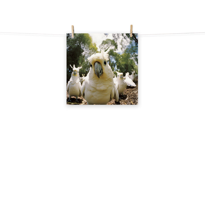 Cockatoo Photo paper poster - PosterfyAI.com