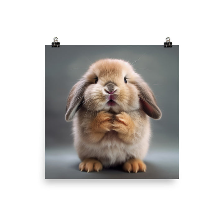 American Fuzzy Lop Photo paper poster - PosterfyAI.com