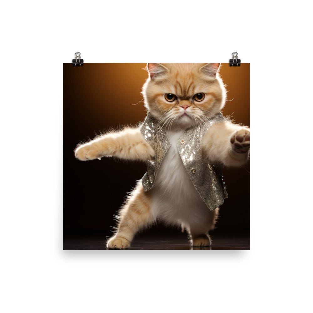 Exotic Shorthair Photo paper poster - PosterfyAI.com