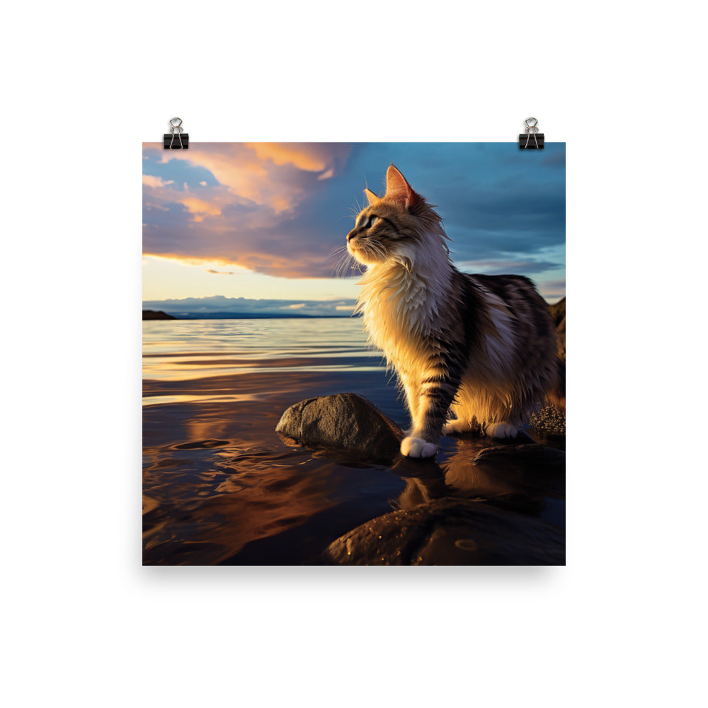 Manx Photo paper poster - PosterfyAI.com