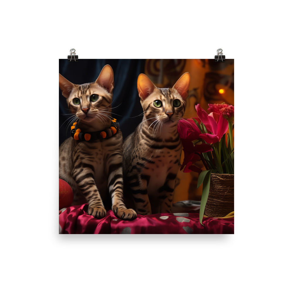 Ocicat Photo paper poster - PosterfyAI.com