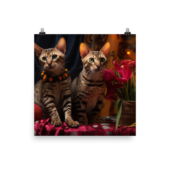 Ocicat Photo paper poster - PosterfyAI.com