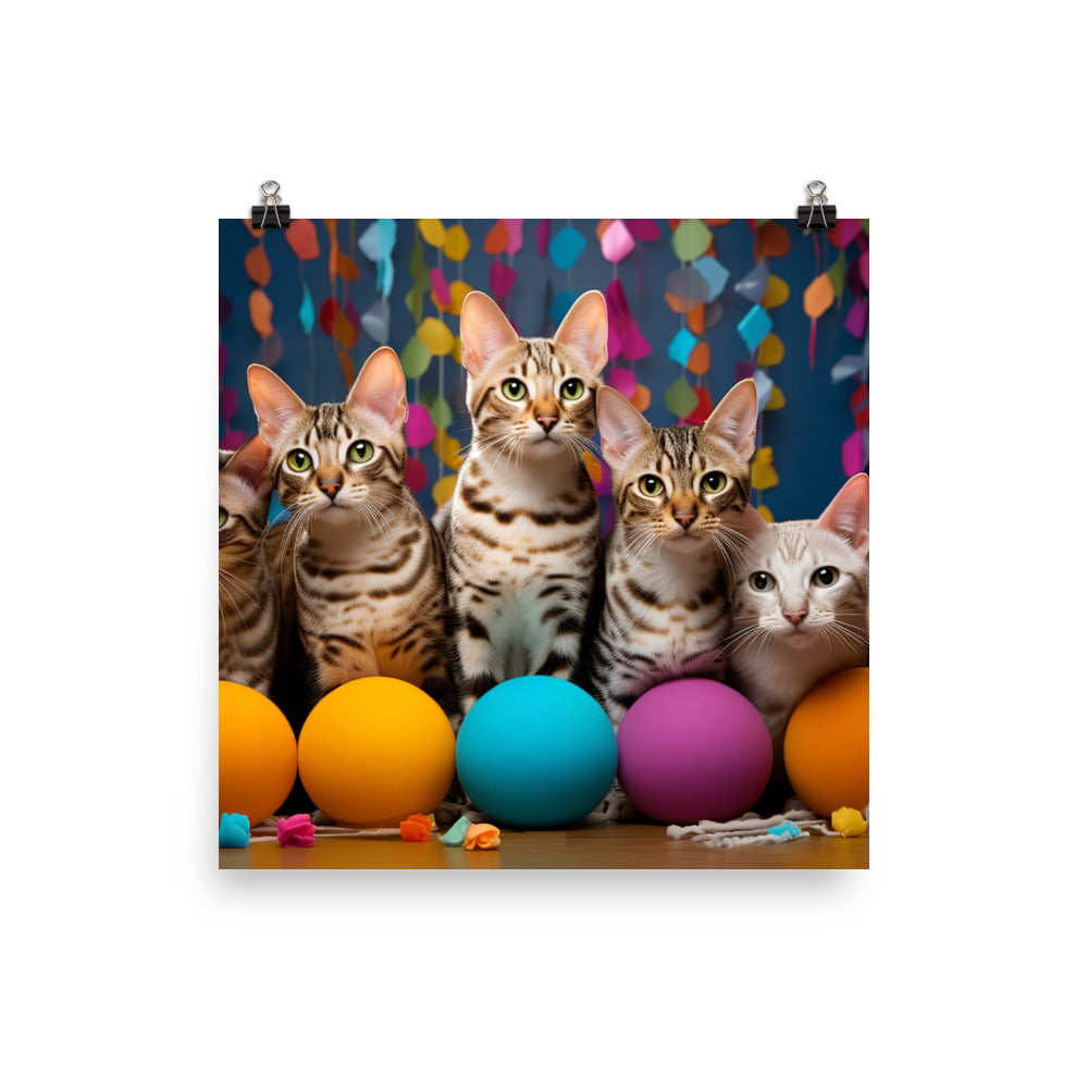 Ocicat Photo paper poster - PosterfyAI.com