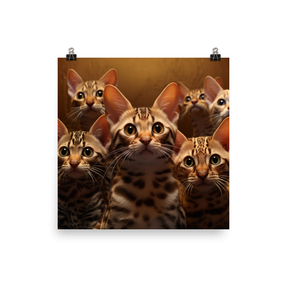 Ocicat Photo paper poster - PosterfyAI.com