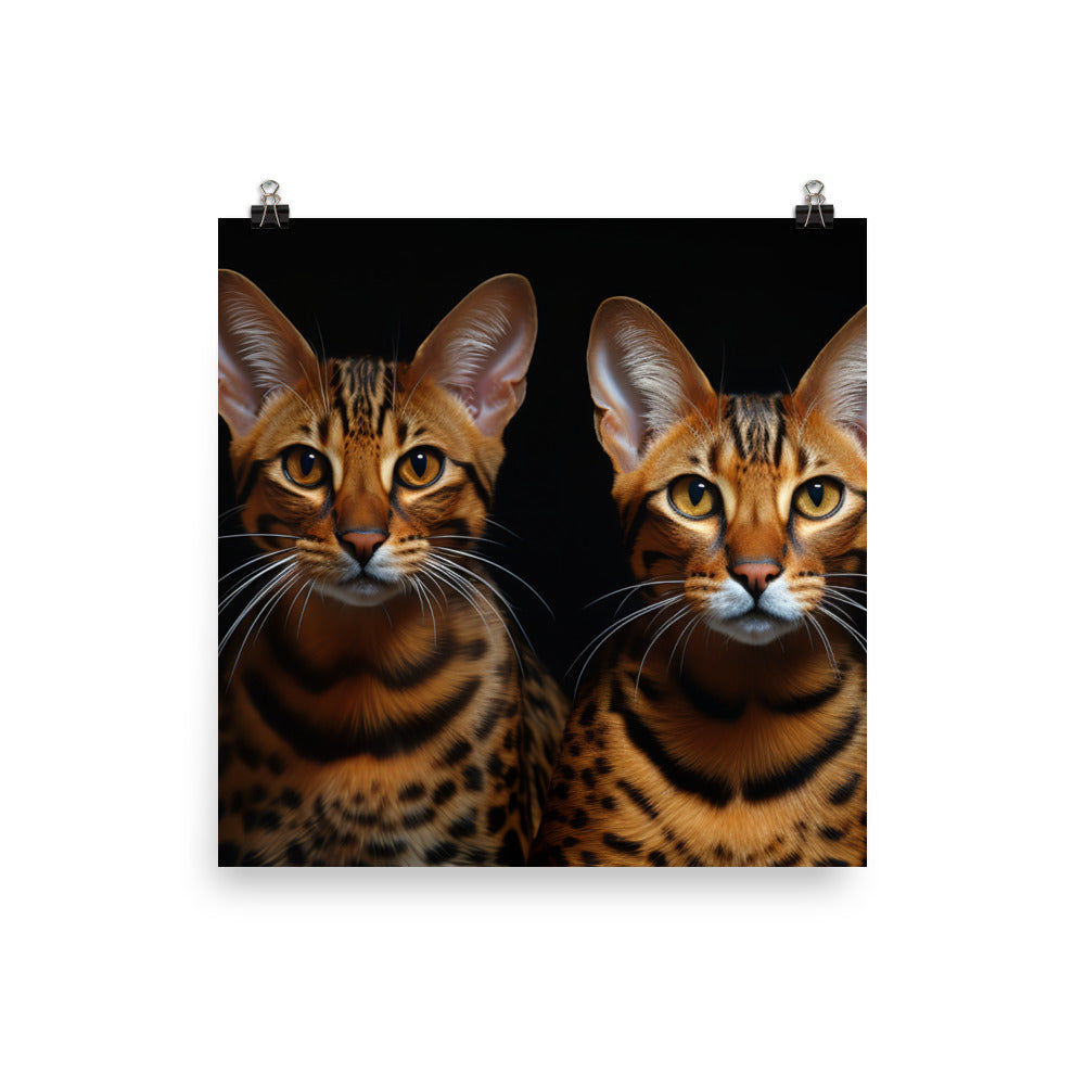 Ocicat Photo paper poster - PosterfyAI.com