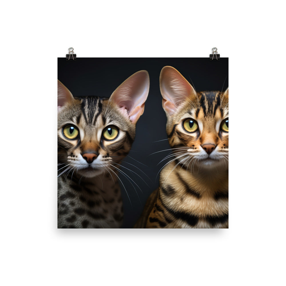 Ocicat Photo paper poster - PosterfyAI.com