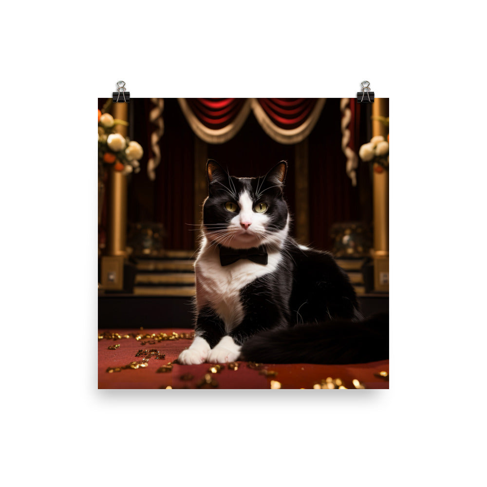 Japanese Bobtail Photo paper poster - PosterfyAI.com