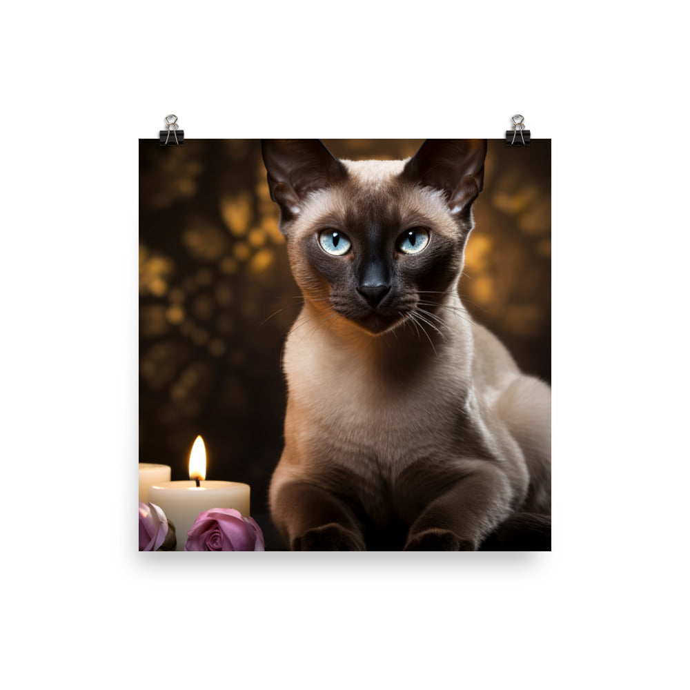 Tonkinese Photo paper poster - PosterfyAI.com