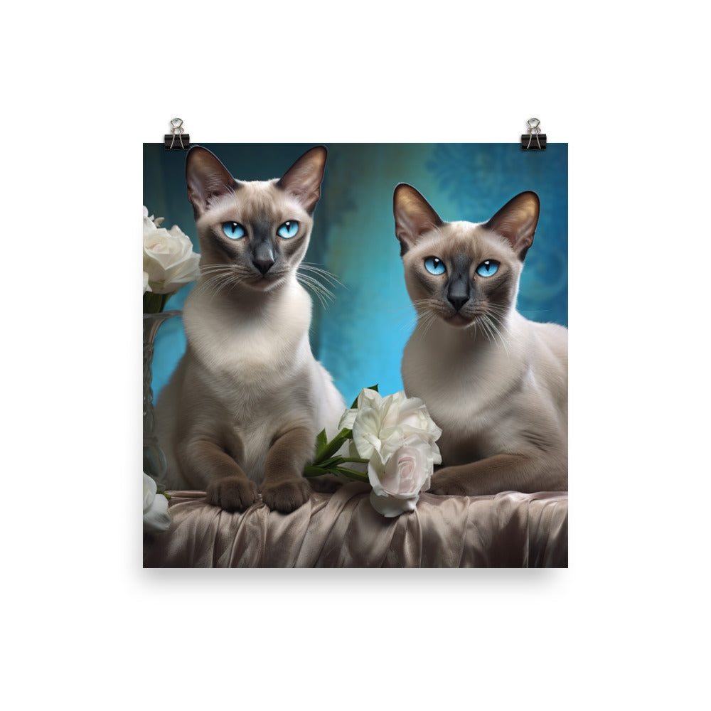 Tonkinese Photo paper poster - PosterfyAI.com