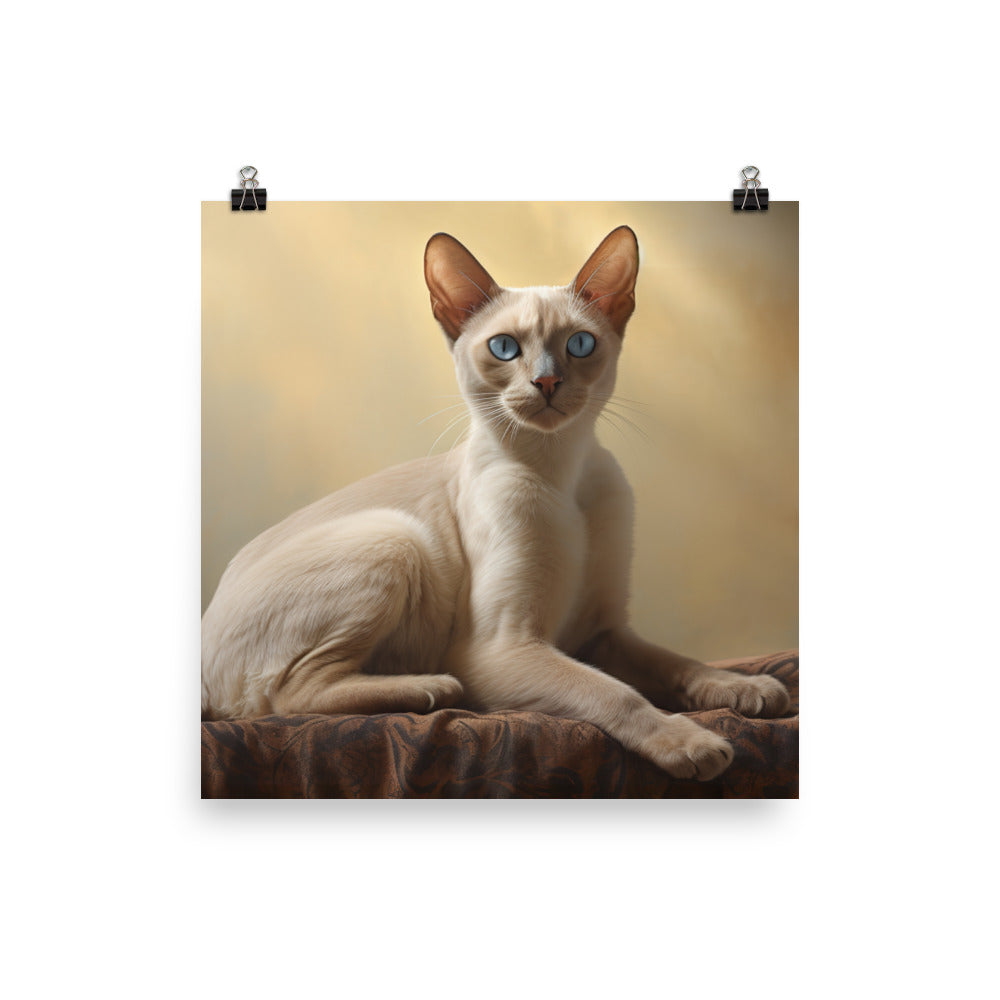 Tonkinese Photo paper poster - PosterfyAI.com