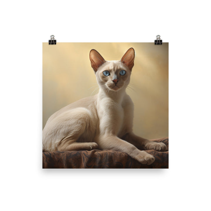 Tonkinese Photo paper poster - PosterfyAI.com