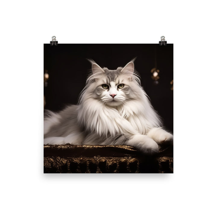 Norwegian Forest Photo paper poster - PosterfyAI.com