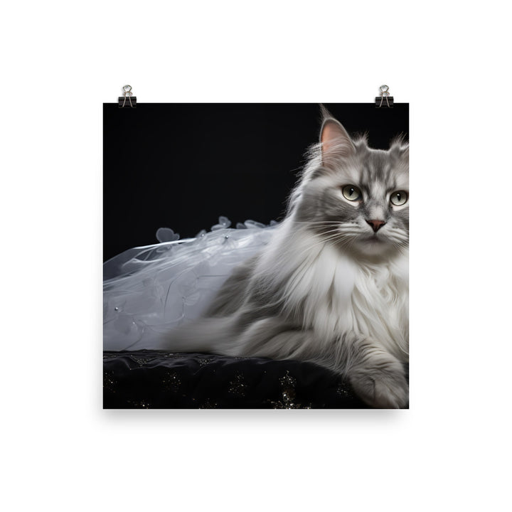 Norwegian Forest Photo paper poster - PosterfyAI.com