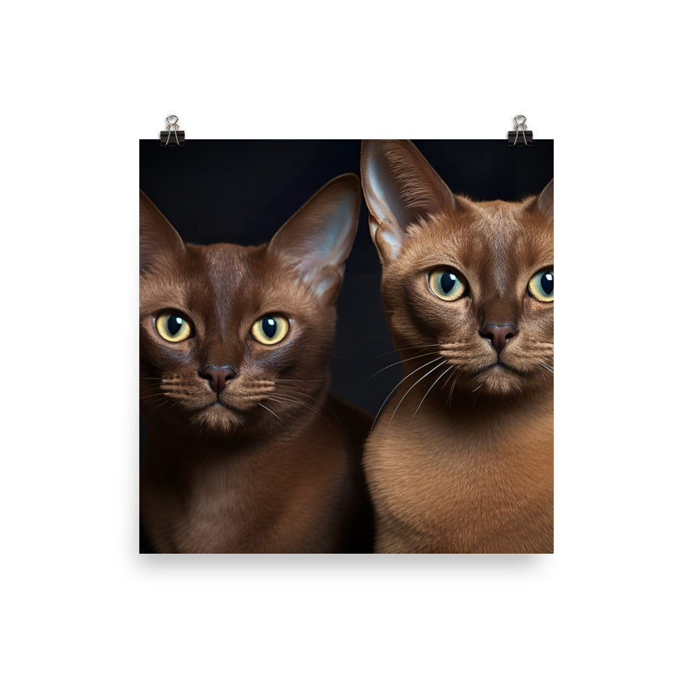 Burmese Photo paper poster - PosterfyAI.com