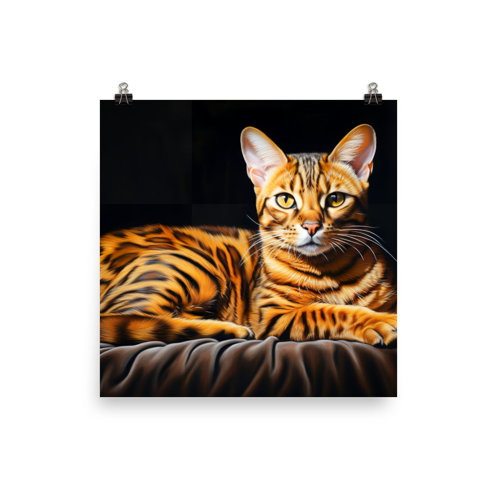 Bengal Photo paper poster - PosterfyAI.com