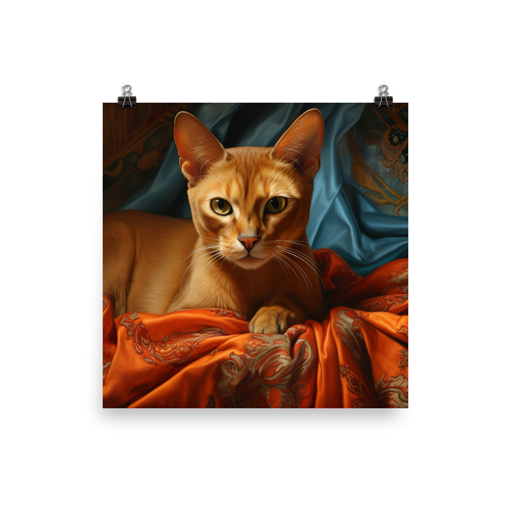Abyssinian Photo paper poster - PosterfyAI.com