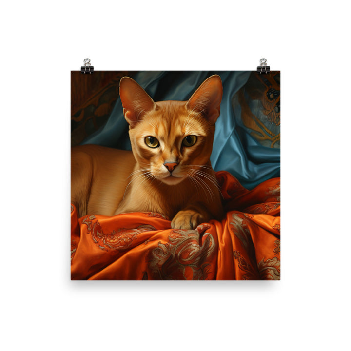 Abyssinian Photo paper poster - PosterfyAI.com