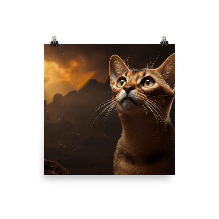 Abyssinian Photo paper poster - PosterfyAI.com
