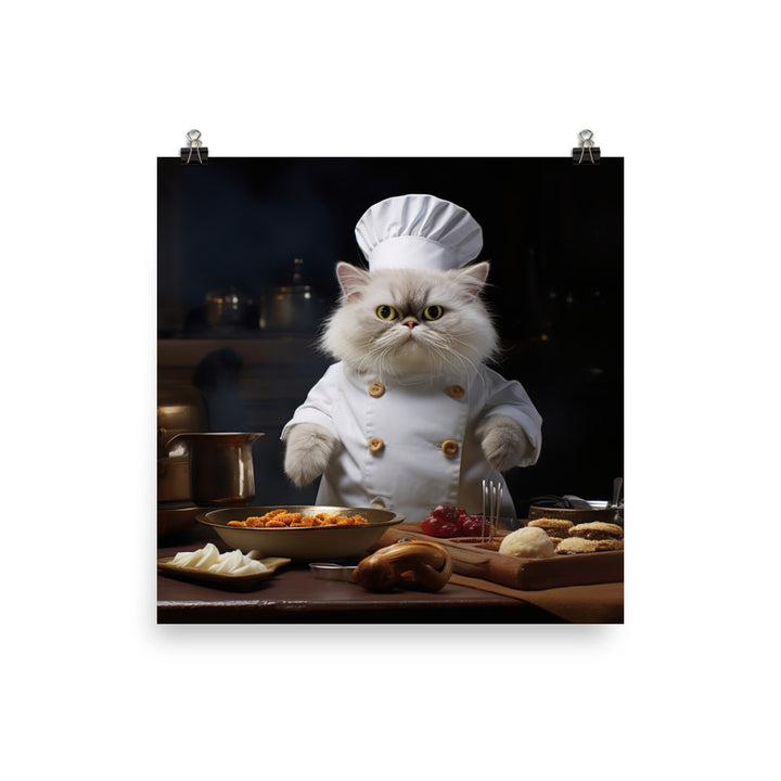 Persian Chef Photo paper poster - PosterfyAI.com