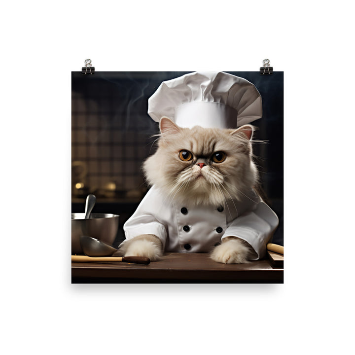 Persian Chef Photo paper poster - PosterfyAI.com