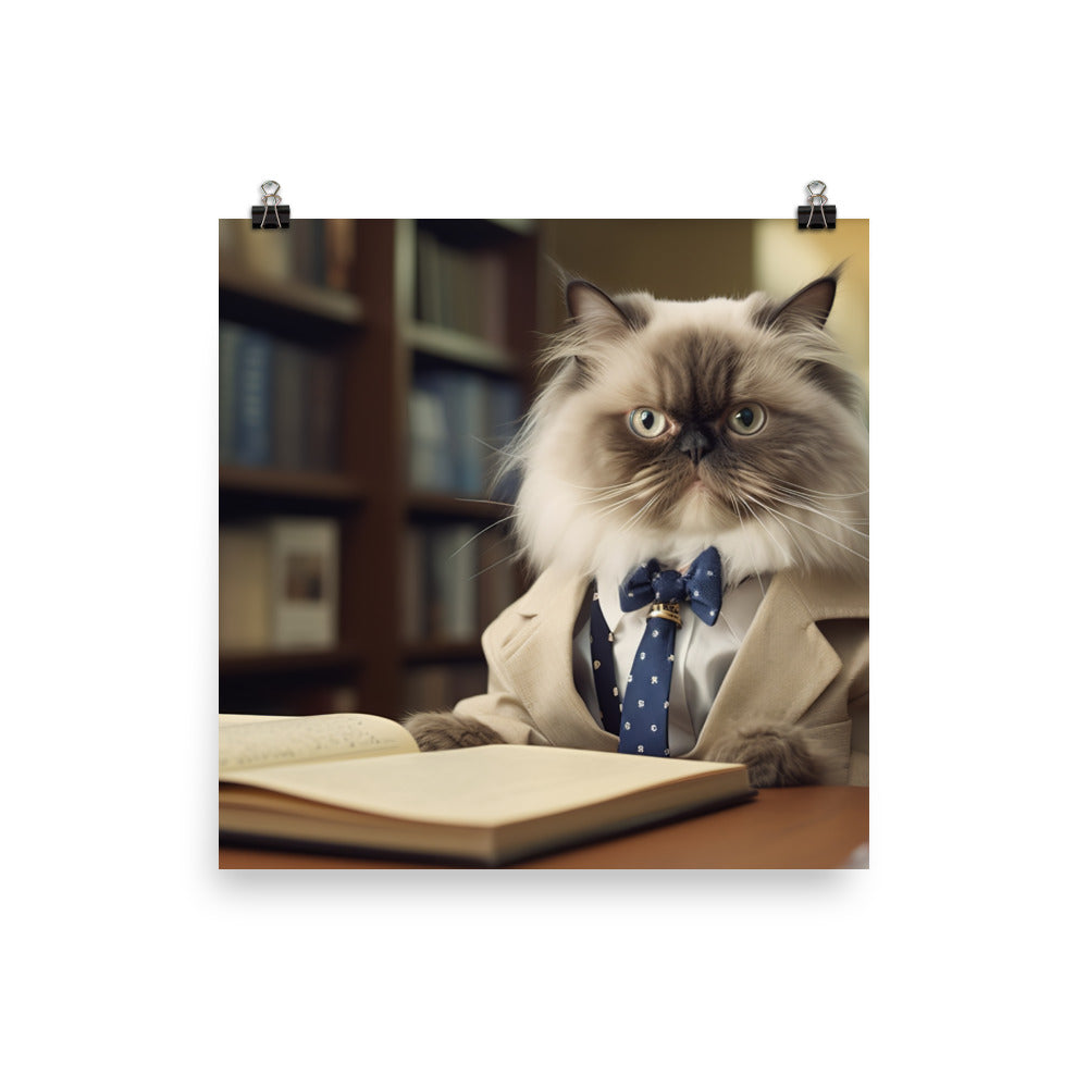 Himalayan Sales Consultant Photo paper poster - PosterfyAI.com