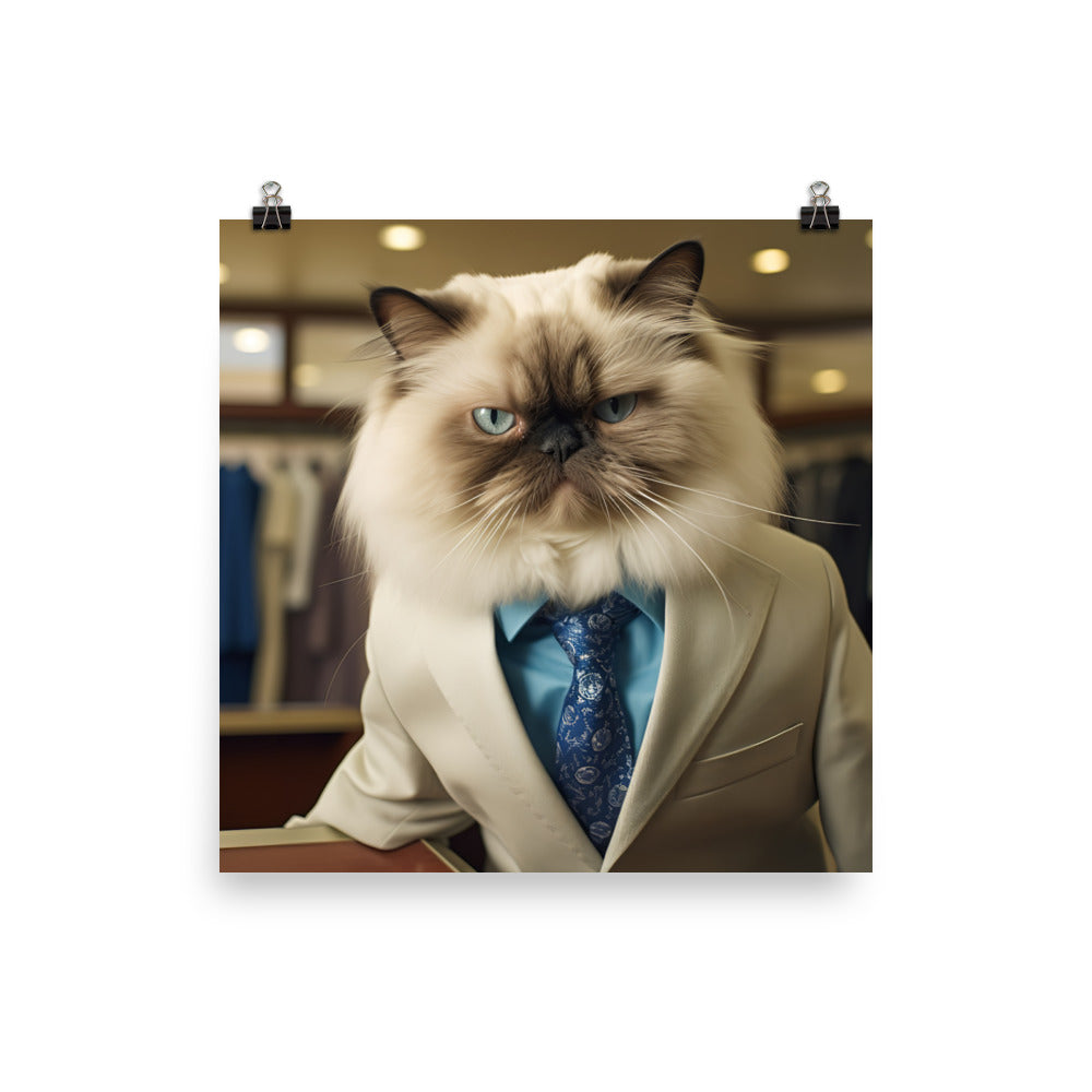 Himalayan Sales Consultant Photo paper poster - PosterfyAI.com