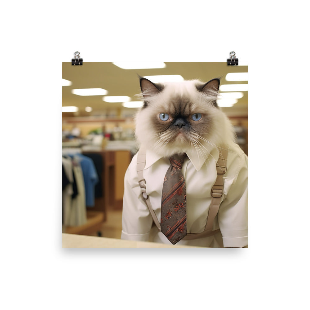 Himalayan Sales Consultant Photo paper poster - PosterfyAI.com