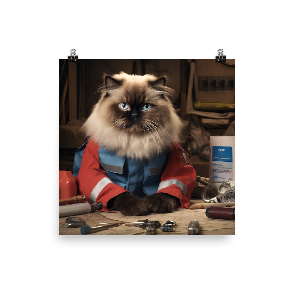Himalayan Paramedic Photo paper poster - PosterfyAI.com