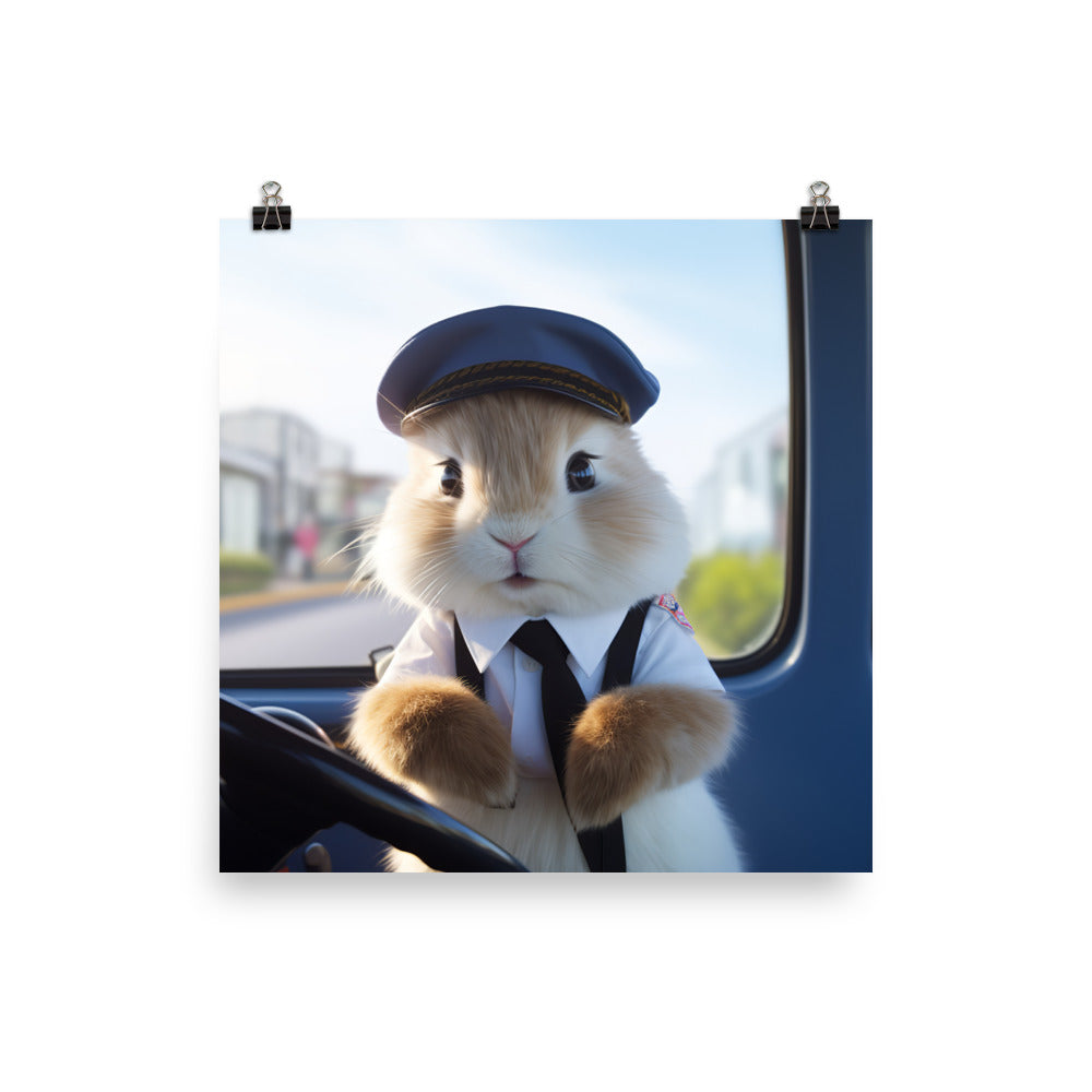 Lionhead Transit Operator Photo paper poster - PosterfyAI.com