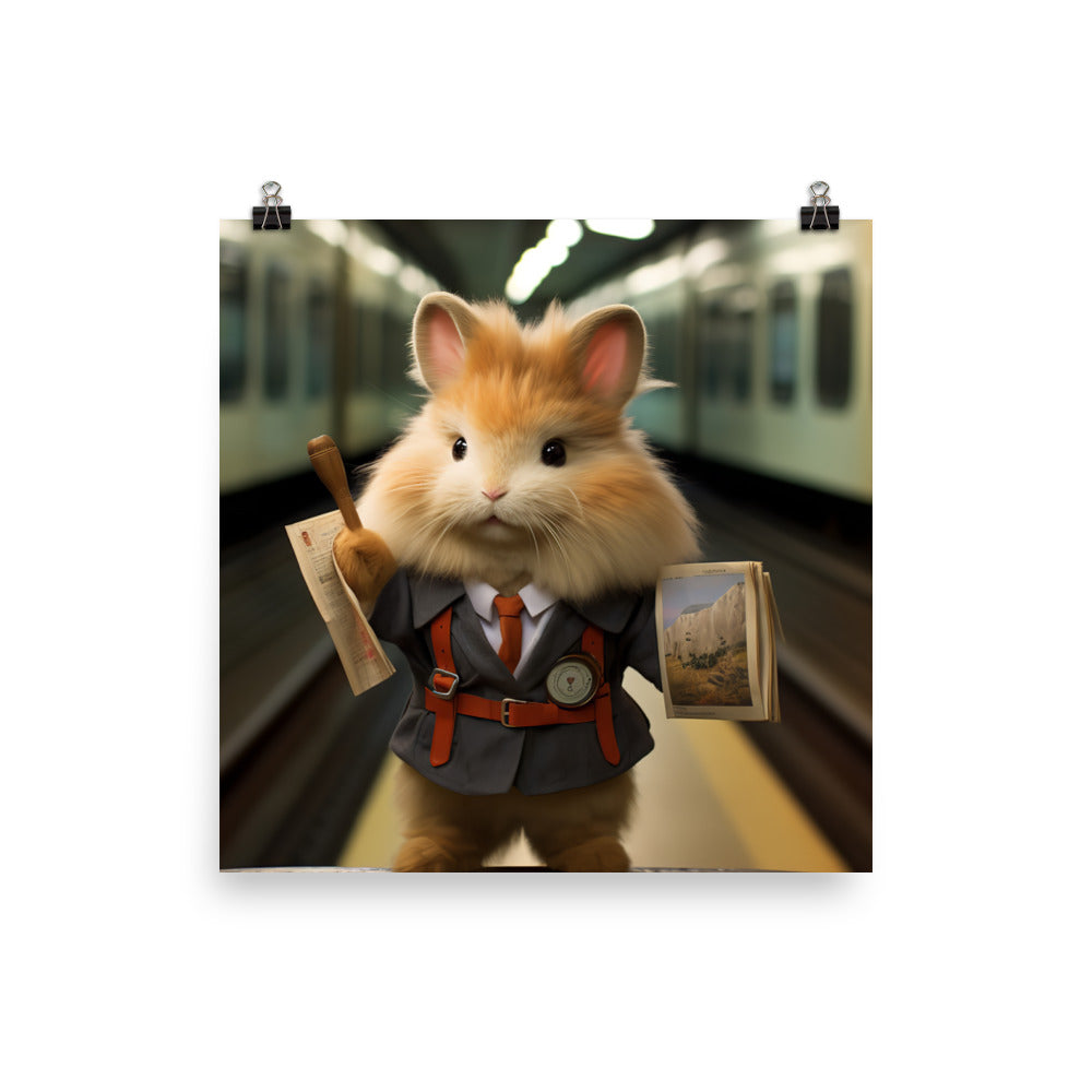 Lionhead Transit Operator Photo paper poster - PosterfyAI.com