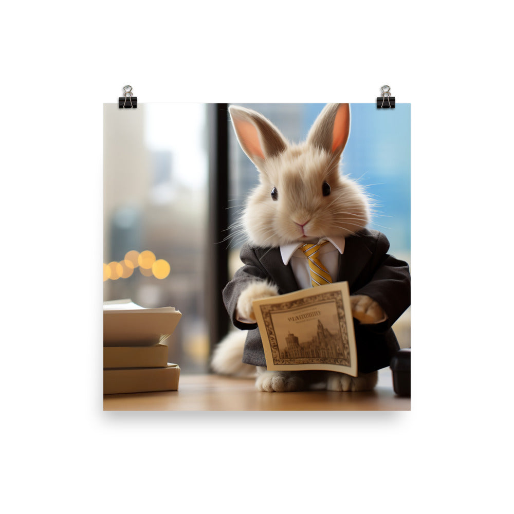 Lionhead Sales Consultant Photo paper poster - PosterfyAI.com