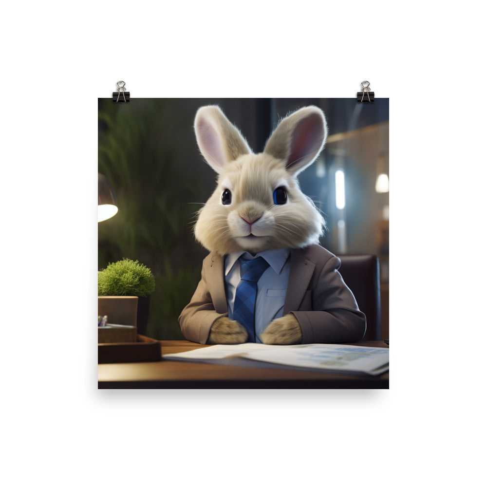 Lionhead Sales Consultant Photo paper poster - PosterfyAI.com
