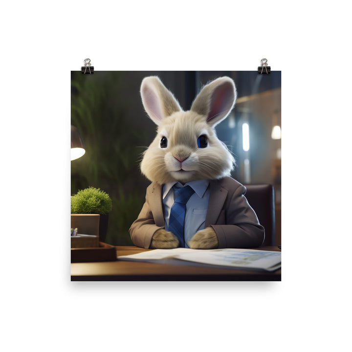 Lionhead Sales Consultant Photo paper poster - PosterfyAI.com