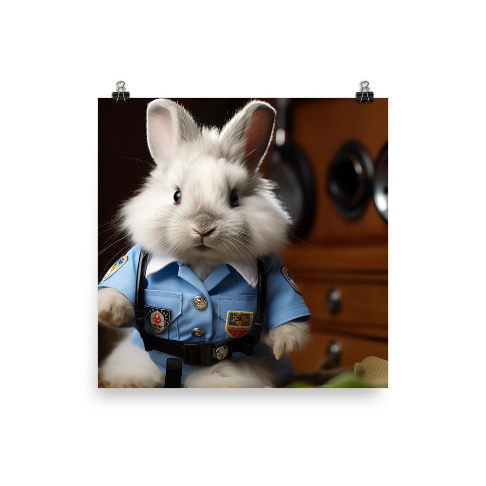 Lionhead Paramedic Photo paper poster - PosterfyAI.com