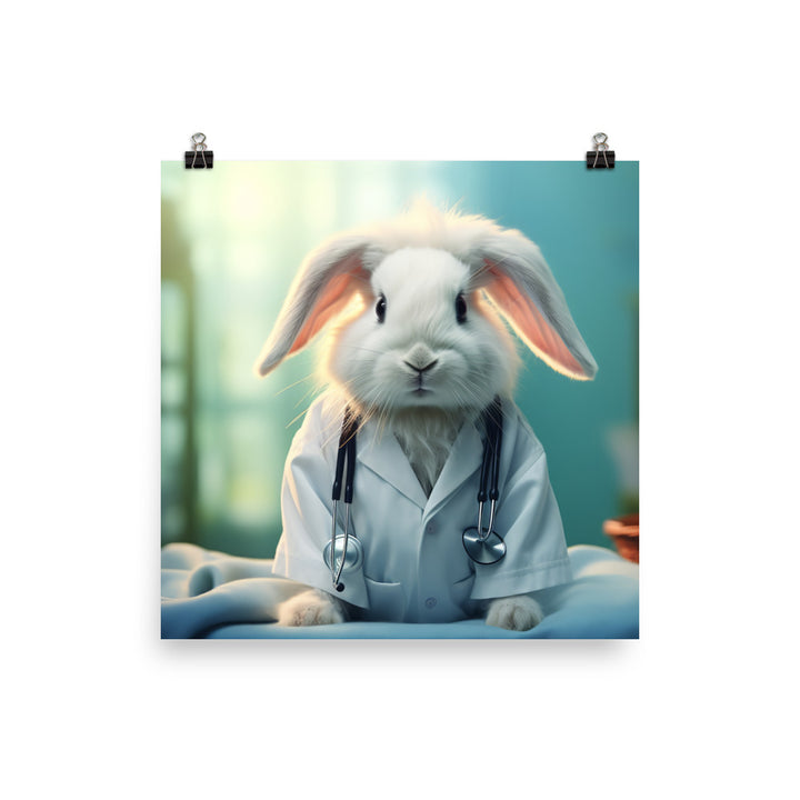 Lionhead Doctor Photo paper poster - PosterfyAI.com