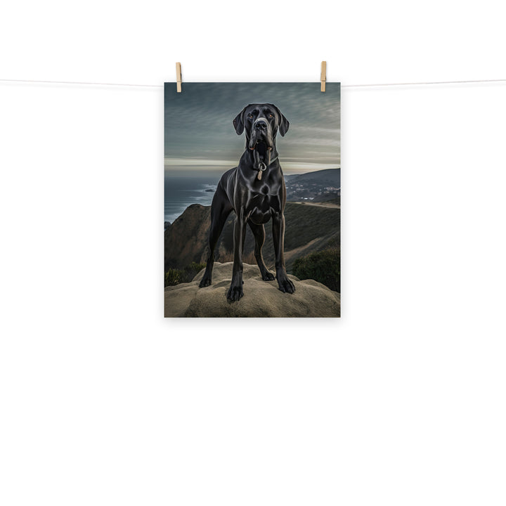 Great Dane Photo paper poster - PosterfyAI.com