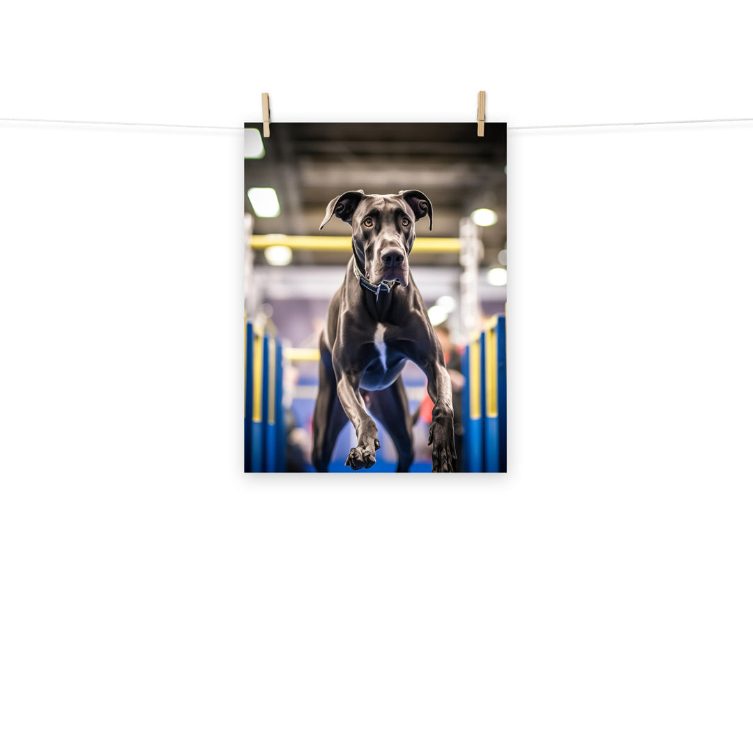 Great Dane Photo paper poster - PosterfyAI.com