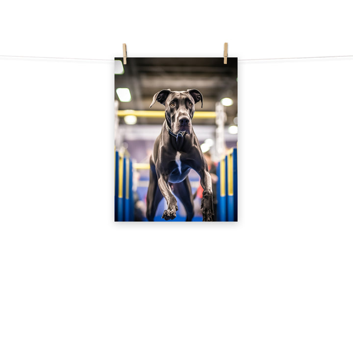 Great Dane Photo paper poster - PosterfyAI.com