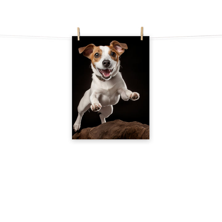 Jack Russell Terrier Photo paper poster - PosterfyAI.com