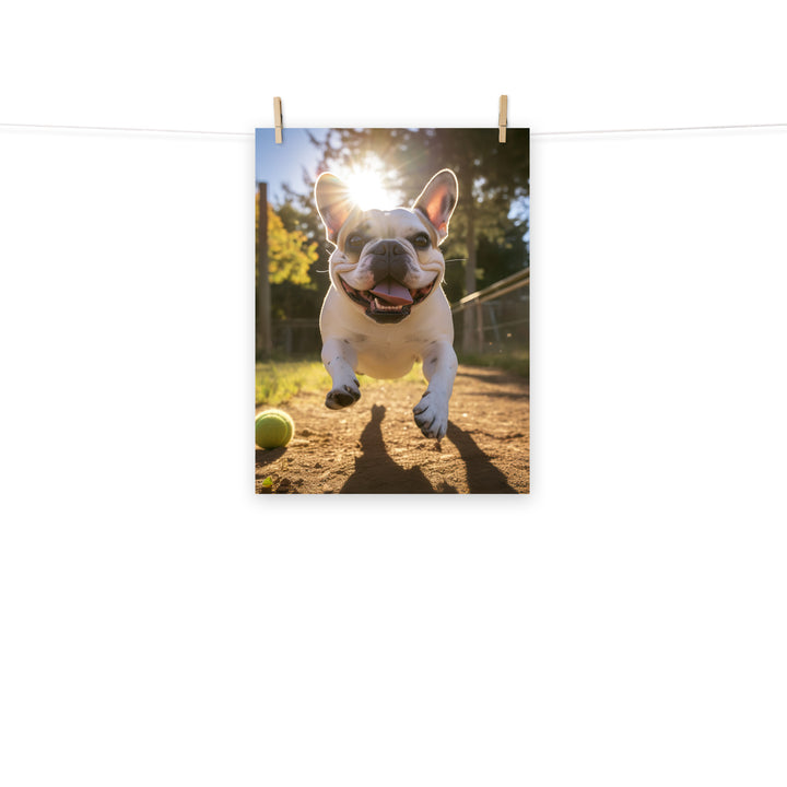 French Bulldog Photo paper poster - PosterfyAI.com